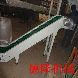 爬坡輸送機山東德隆非標訂制